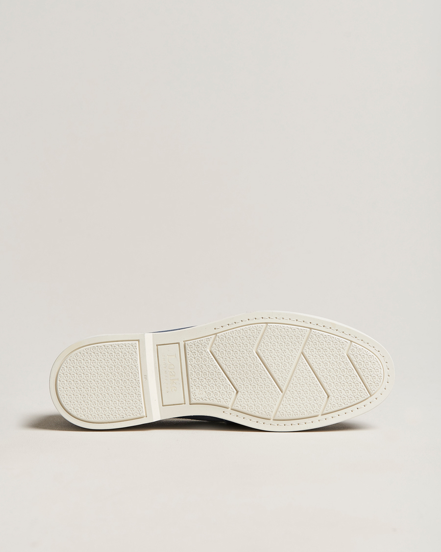 Men | Loafers | Loake Shoemakers | Tuscany Suede Loafer Denim