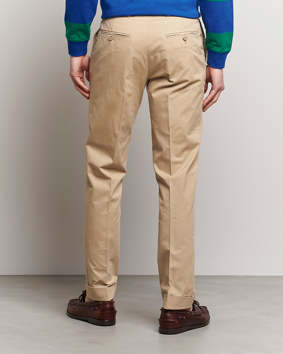 Men | Trousers | Polo Ralph Lauren | Cotton Stretch Trousers Monument Tan