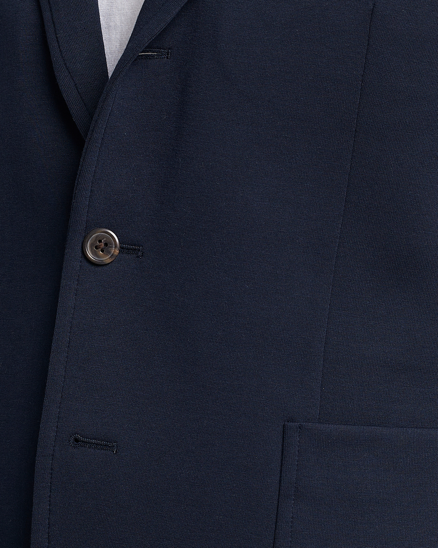 Men | Blazers | Polo Ralph Lauren | Double Knit Jersey Blazer Aviator Navy