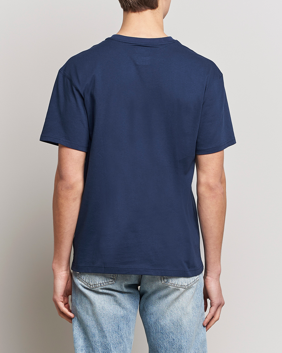 Men | T-Shirts | New Balance | Cotton T-Shirt Natural Indigo