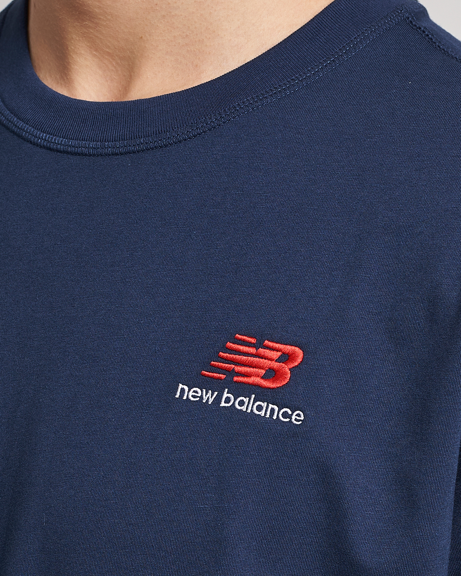 Men | T-Shirts | New Balance | Cotton T-Shirt Natural Indigo