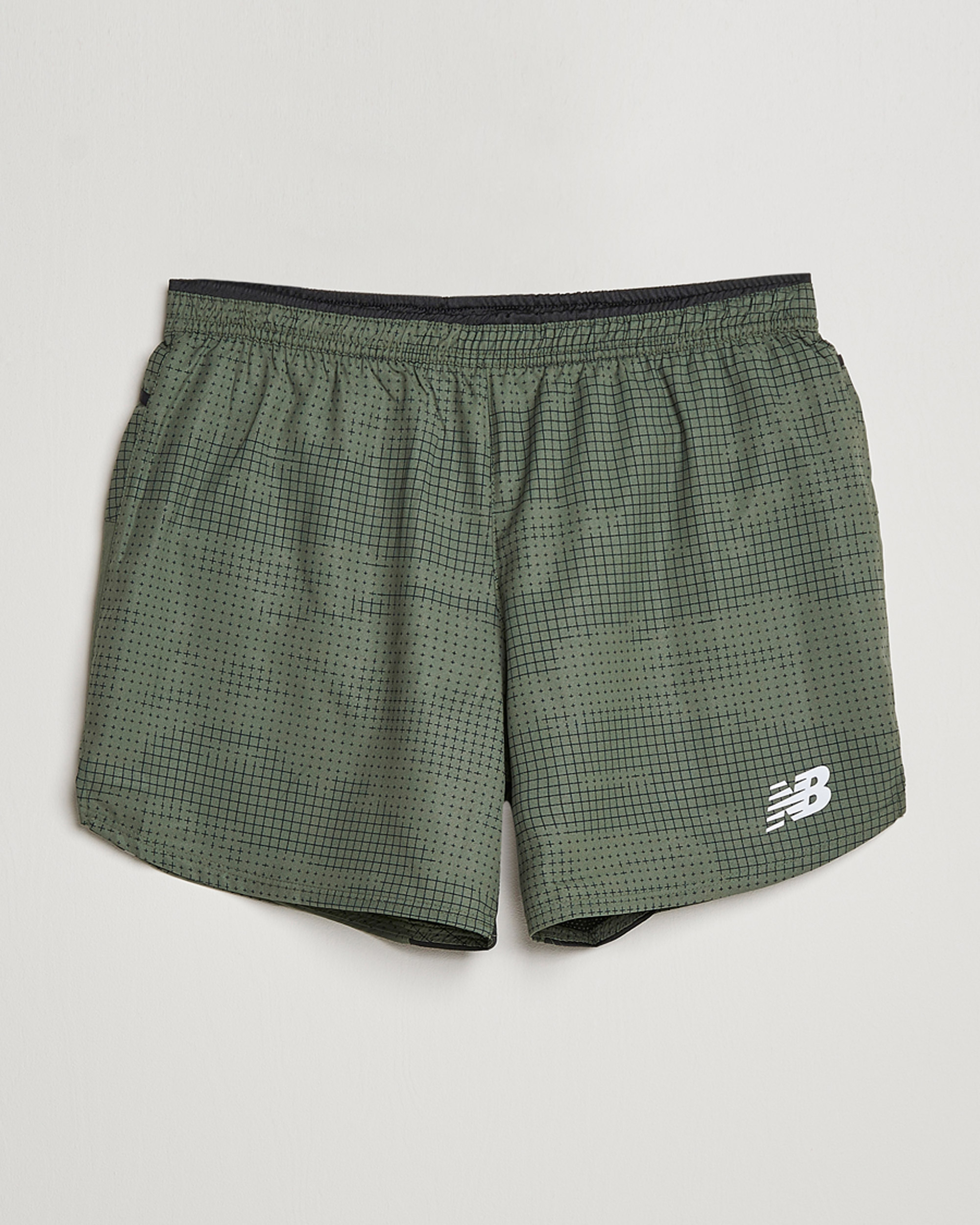 Men | Shorts | New Balance Running | Impact Run 5 Inch Shorts Deep Olive