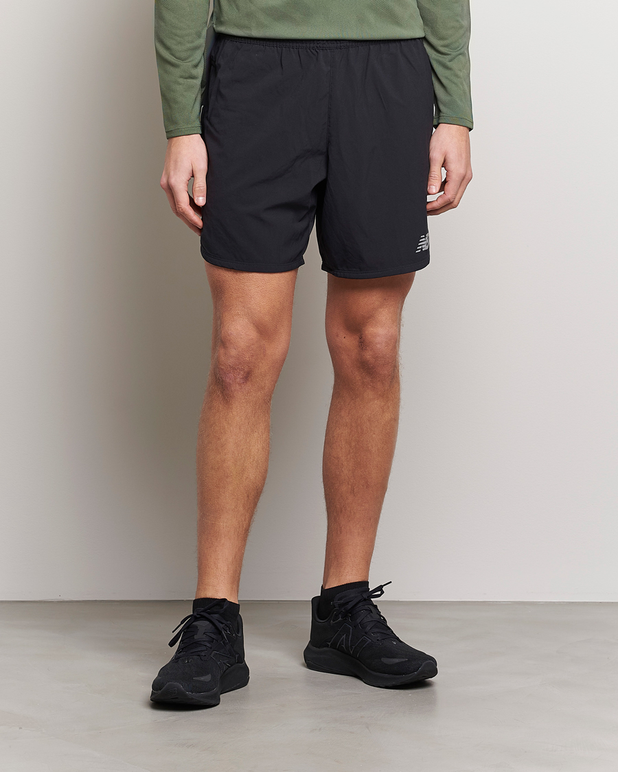 Men | Shorts | New Balance Running | New Balance Impact Run 7 Inch Shorts Black