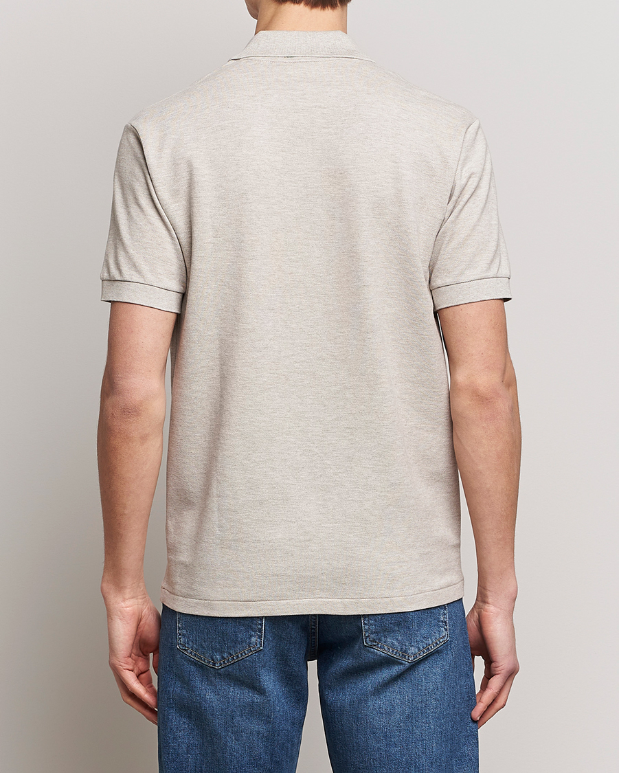 Men | Polo Shirts | Lacoste | Original Melange Polo Piké Heather Wicker