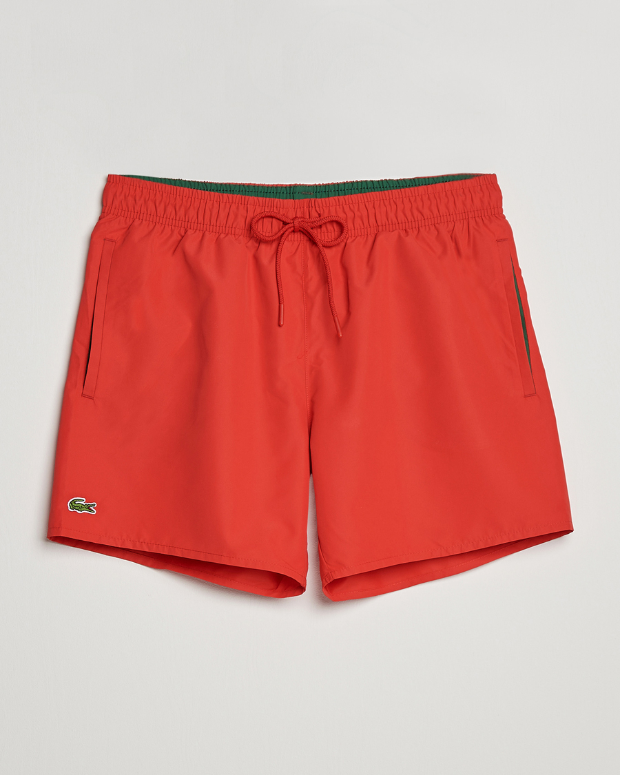 Men | Swimwear | Lacoste | Bathingtrunks Red