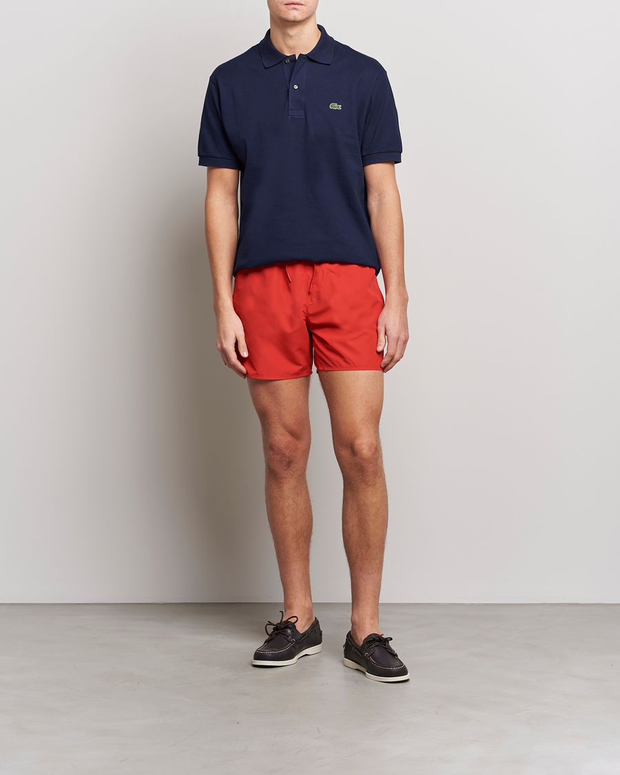 Men | Swimwear | Lacoste | Bathingtrunks Red