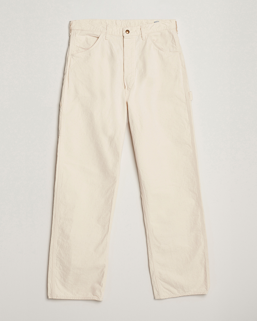 orSlow 60s Painter Pants Ecru at CareOfCarl.com