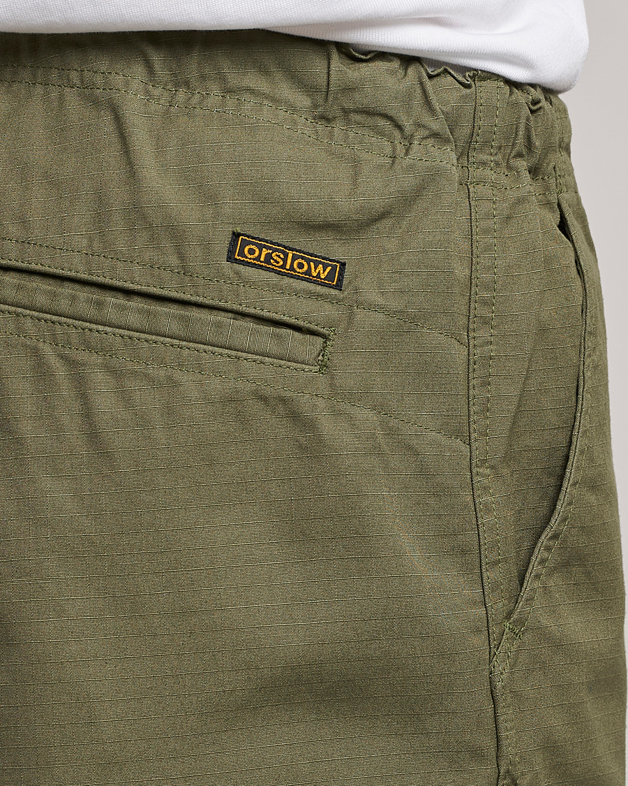 Men | Shorts | orSlow | New Yorker Shorts Army Green