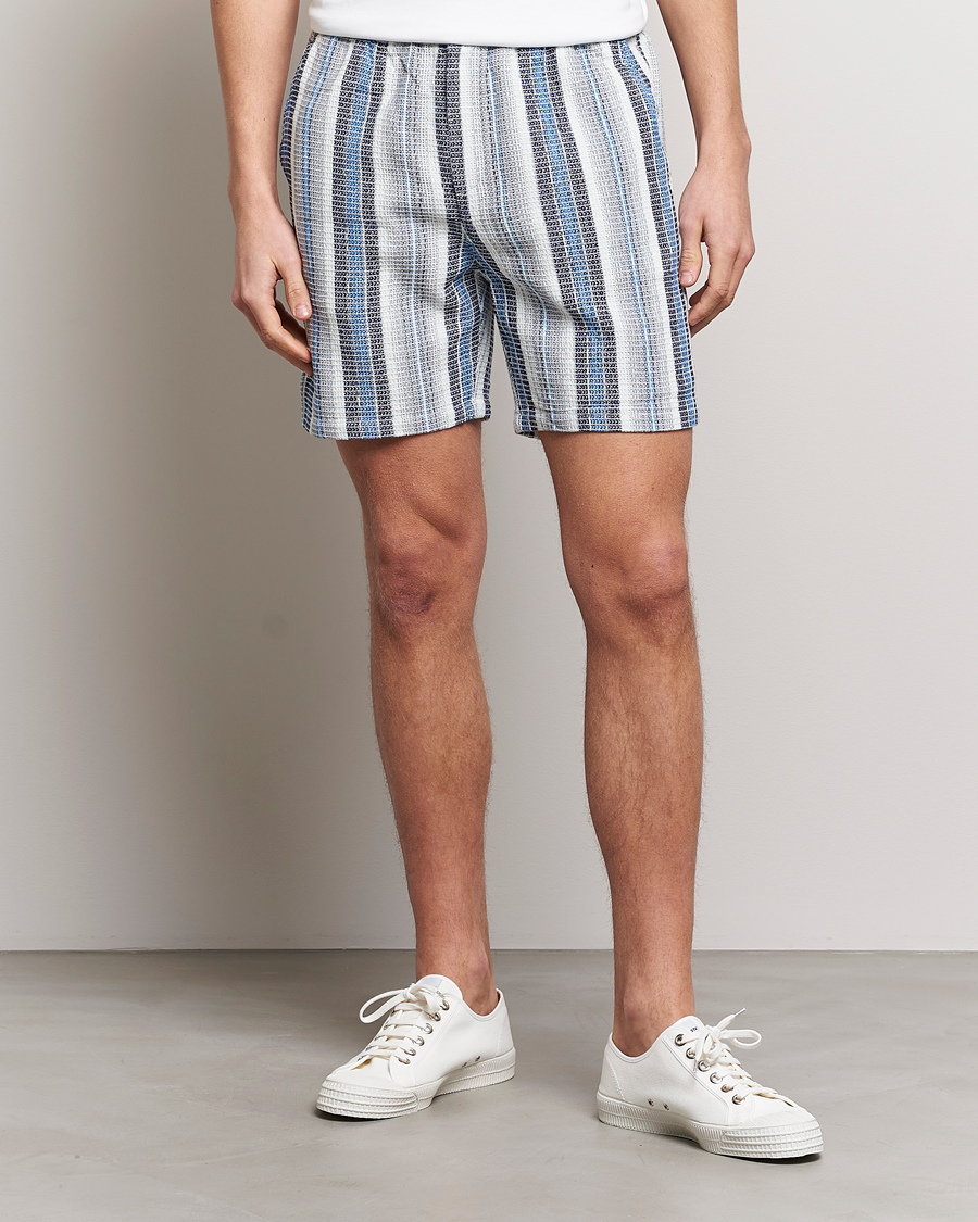 Men | Shorts | Samsøe Samsøe | Samsøe & Samsøe Jabari Shorts Blue Stripe