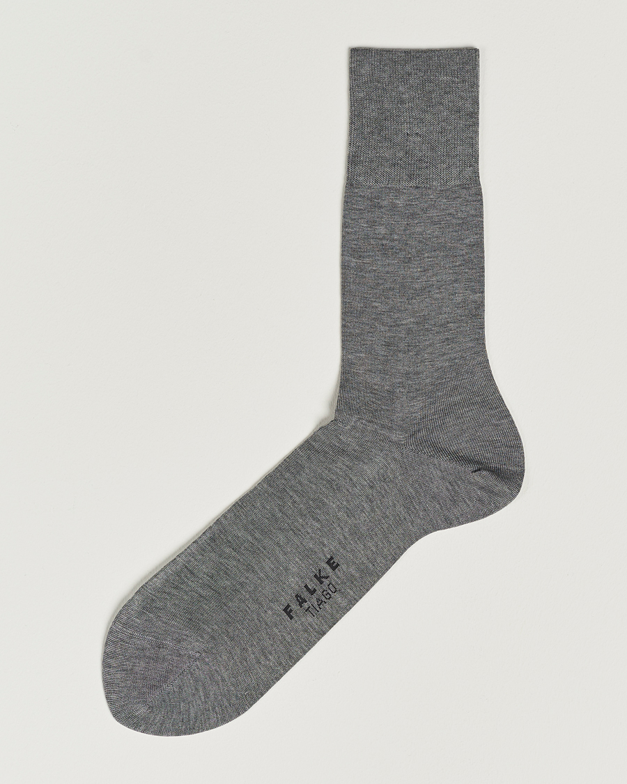 Men | Underwear & Socks | Falke | Tiago Socks Light Grey Melange
