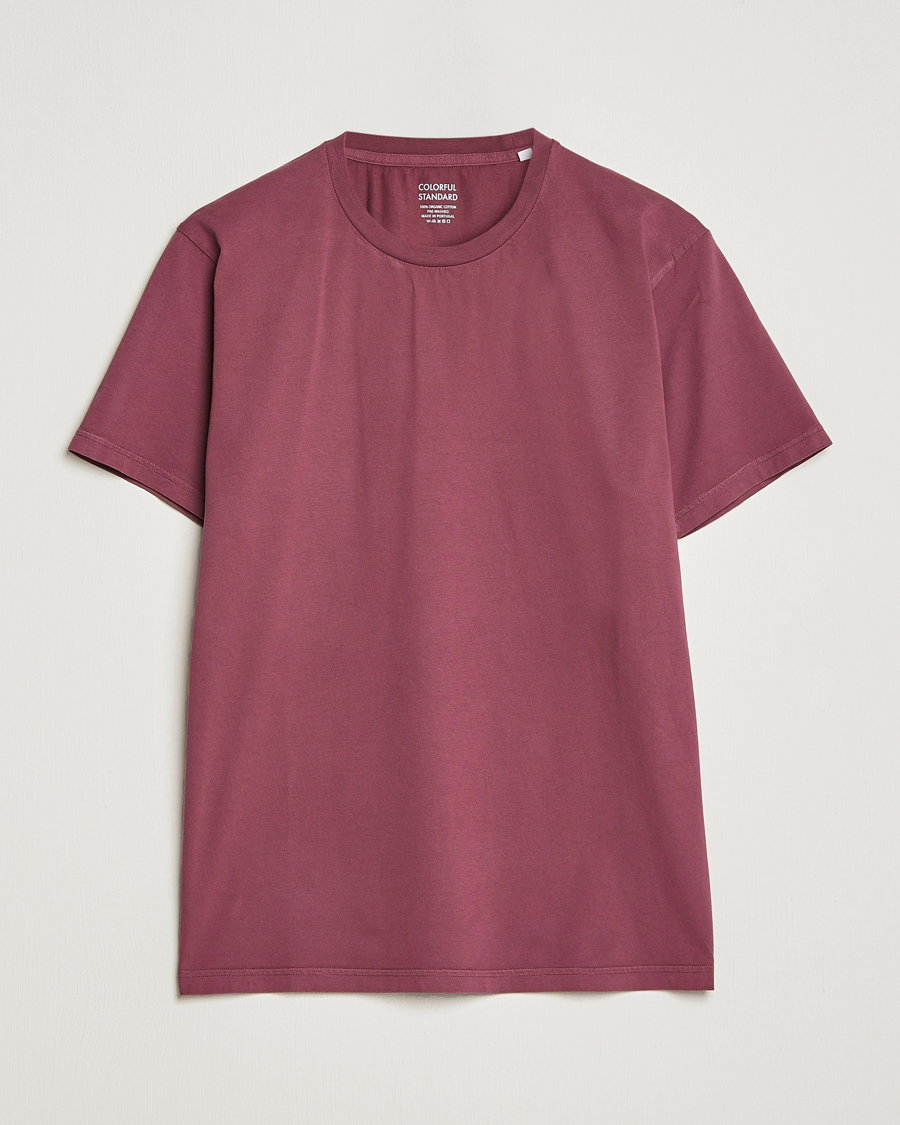 Men | T-Shirts | Colorful Standard | Classic Organic T-Shirt Dusty Plum