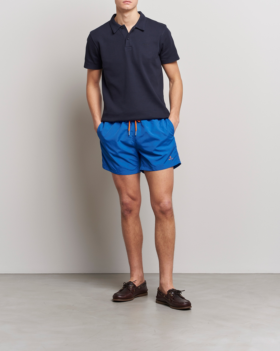 Men | Swimwear | Gant | Basic Swimshorts Nautical Blue