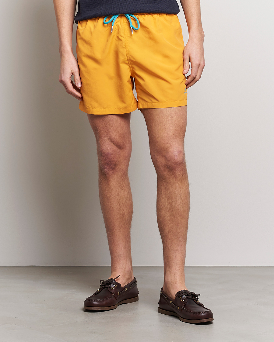 Men | Swimwear | GANT | Basic Swimshorts Dalia Orange