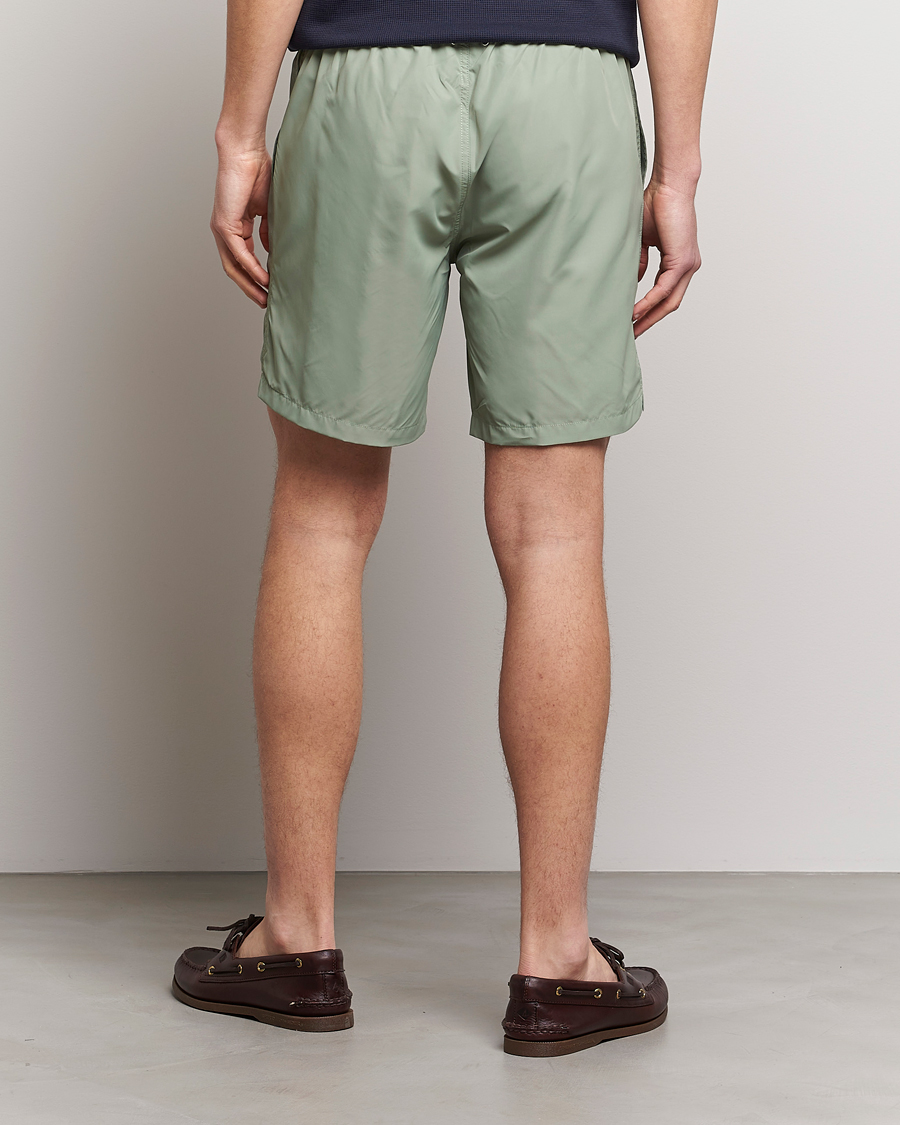 Men | Swimwear | GANT | Lightweight Logo Swimshorts Calamata Green