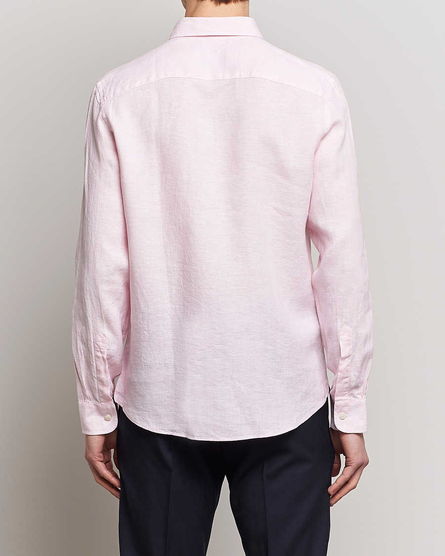 Men | Shirts | Morris | Douglas Linen Button Down Shirt Pink