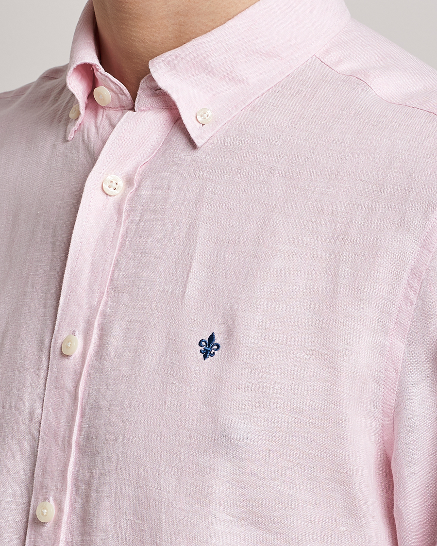 Men | Shirts | Morris | Douglas Linen Button Down Shirt Pink