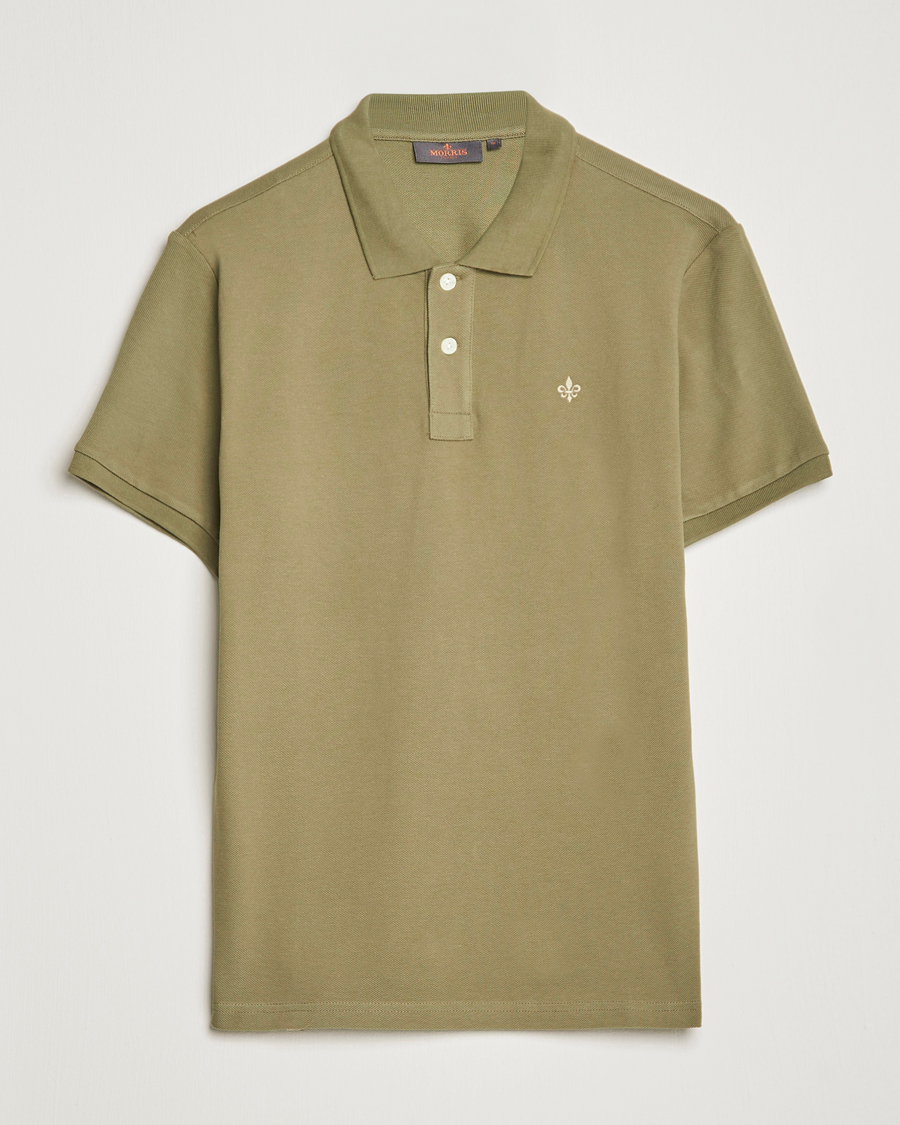 Men | Polo Shirts | Morris | New Pique Olive