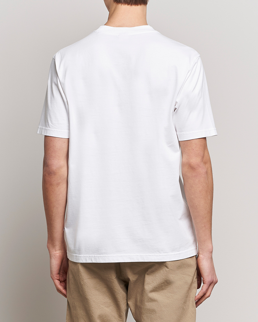 Men | T-Shirts | NN07 | Adam Pima Crew Neck T-Shirt White