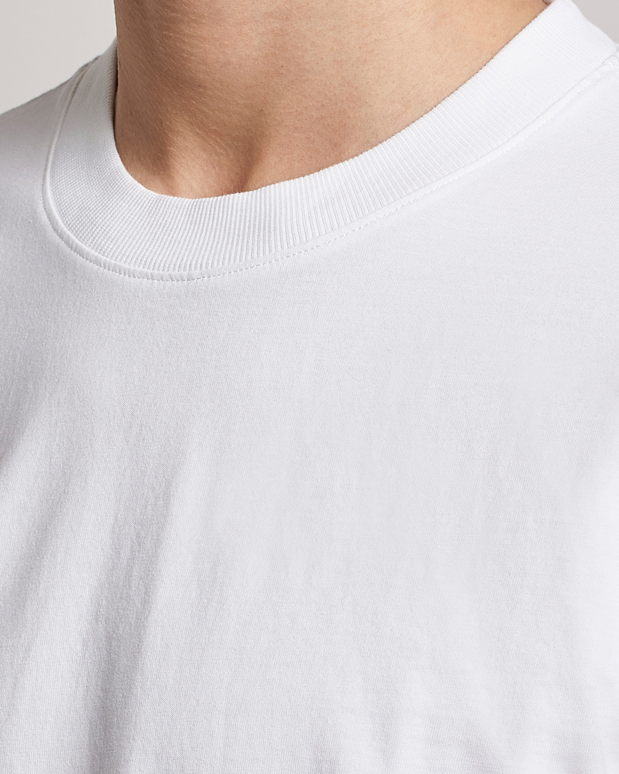 Men | T-Shirts | NN07 | Adam Pima Crew Neck T-Shirt White