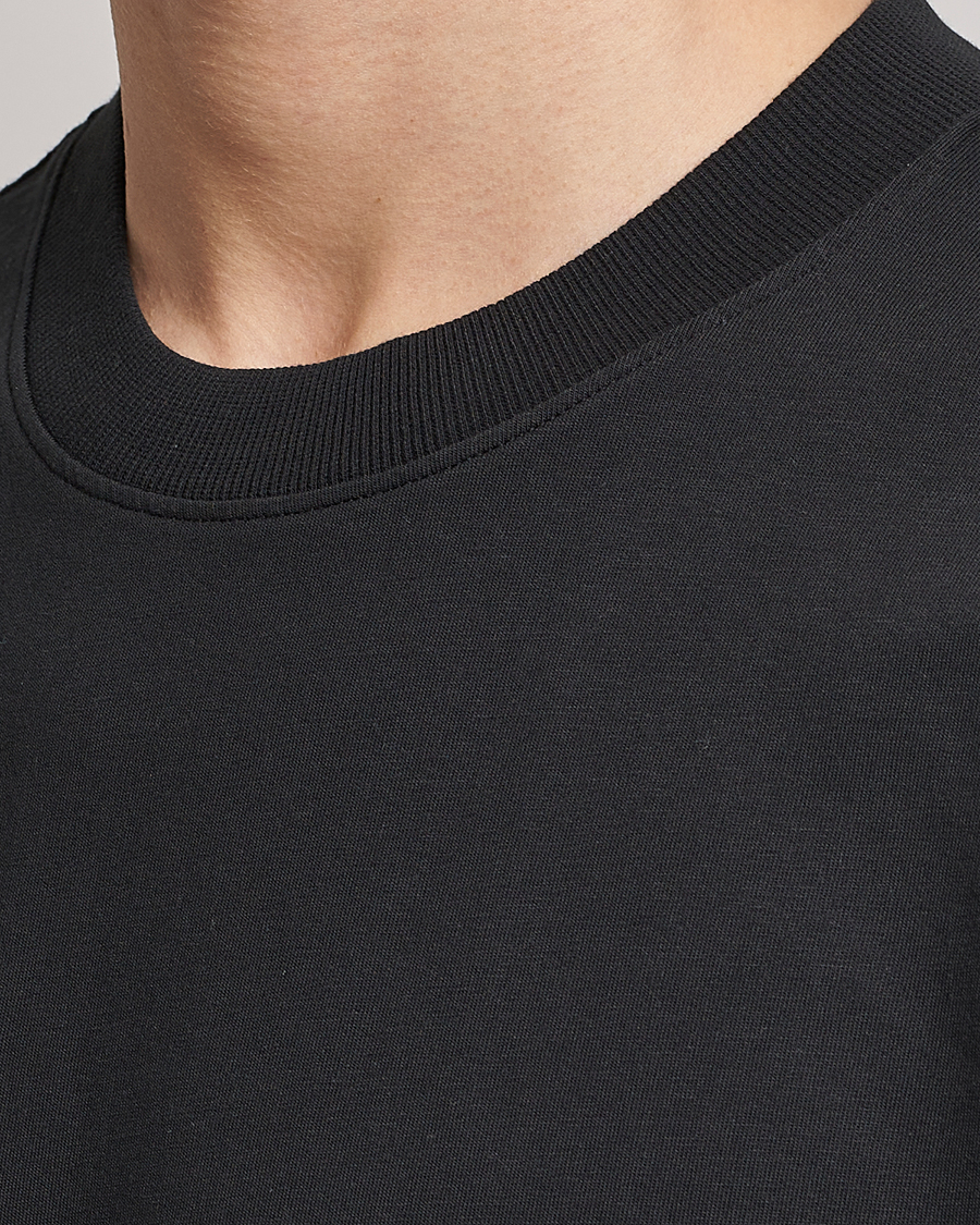 Men | T-Shirts | NN07 | Adam Pima Crew Neck T-Shirt Black