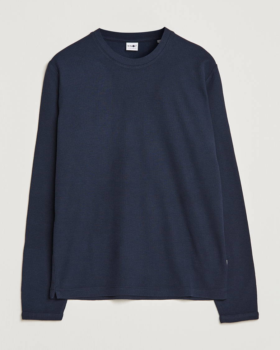 Men | Sweaters & Knitwear | NN07 | Clive Knitted Sweater Navy Blue