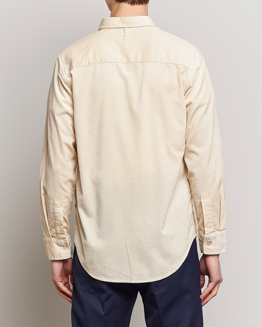 Men | Shirts | NN07 | Cohen Tencel Corduroy Shirt Ecru
