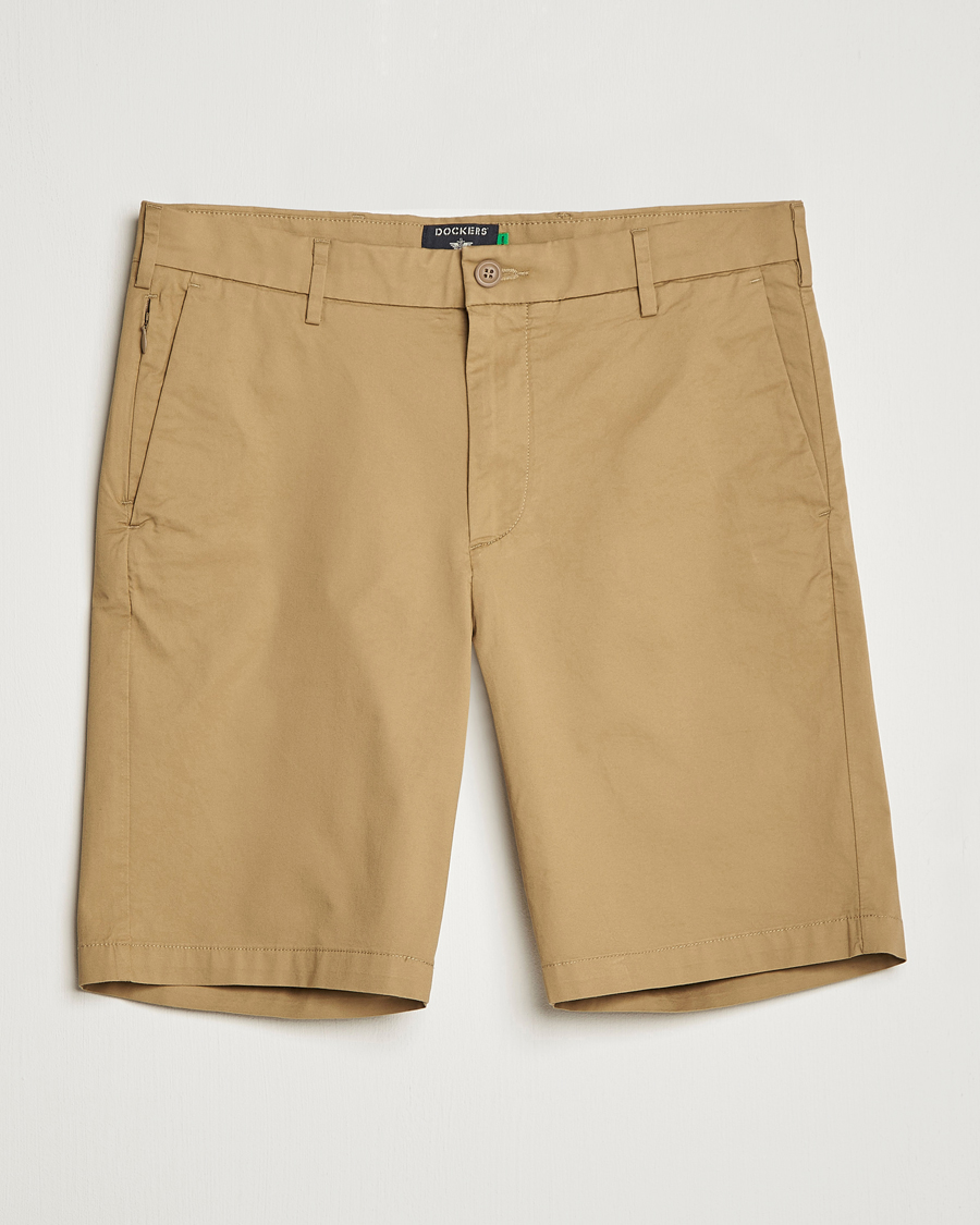 Men | Shorts | Dockers | Cotton Stretch Twill Chino Shorts Harvest Gold
