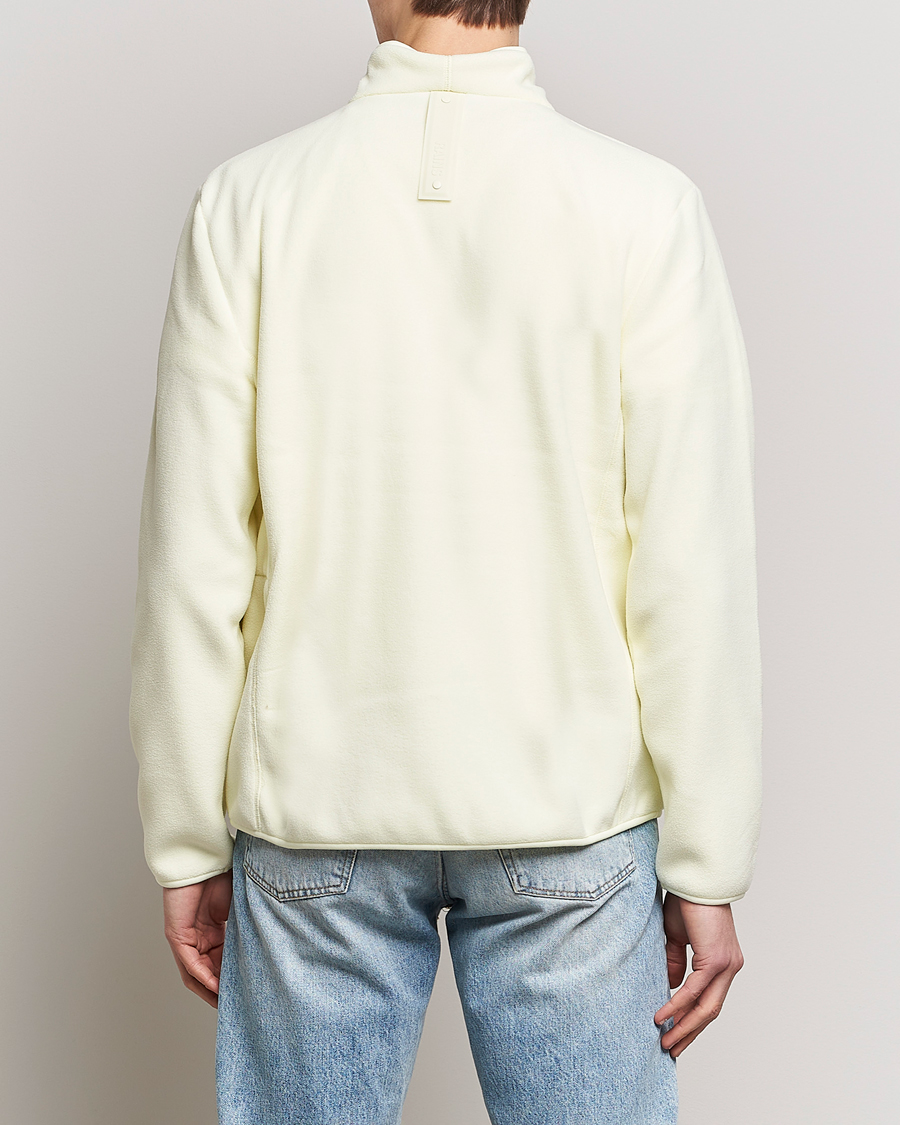 Men | Sweaters & Knitwear | RAINS | Fleece Half-Zip Pullover Straw