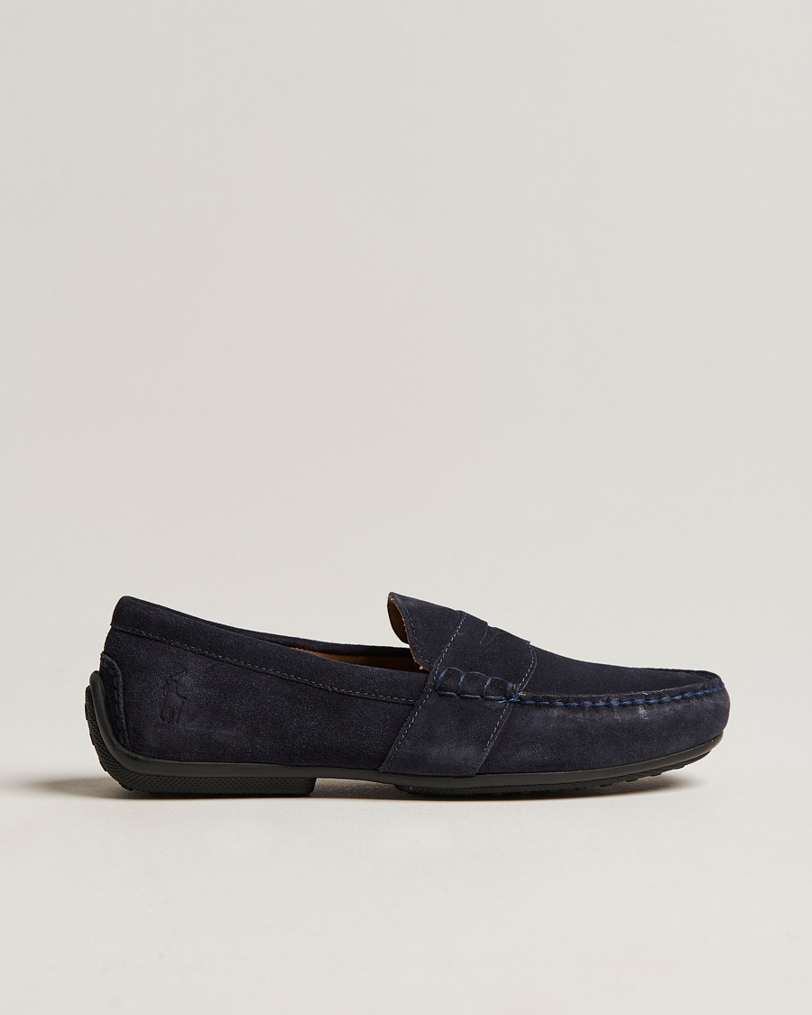 Men | Loafers | Polo Ralph Lauren | Reynold Suede Driving Loafer Hunter Navy