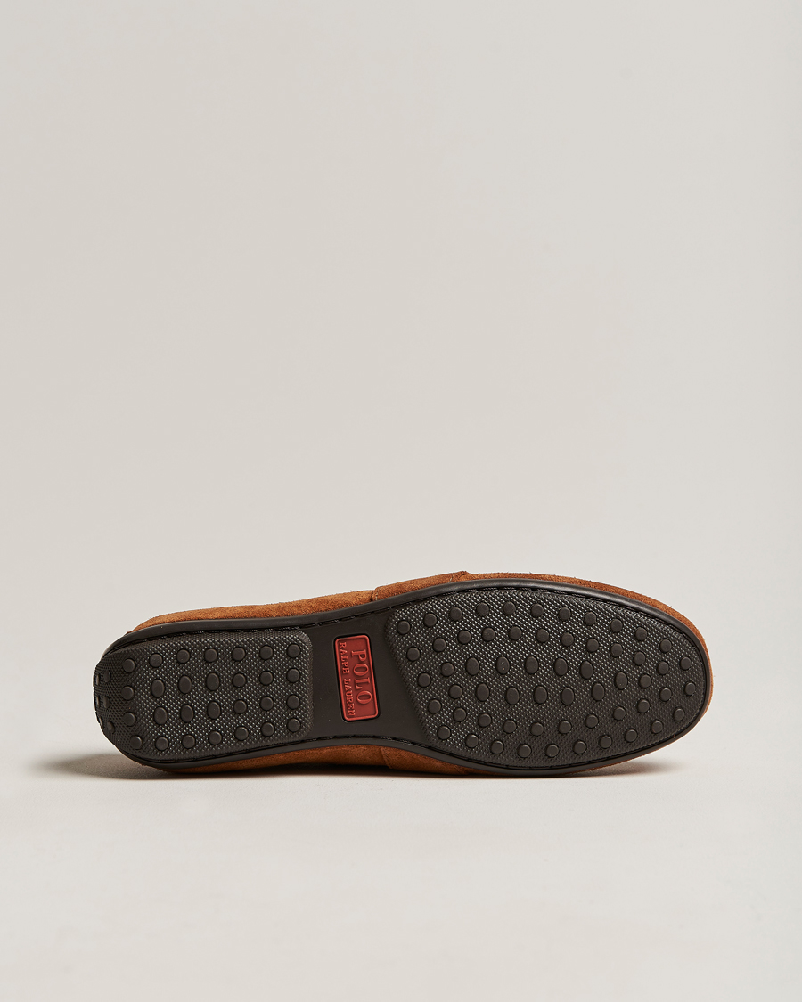 Men | Loafers | Polo Ralph Lauren | Reynold Suede Driving Loafer Teak