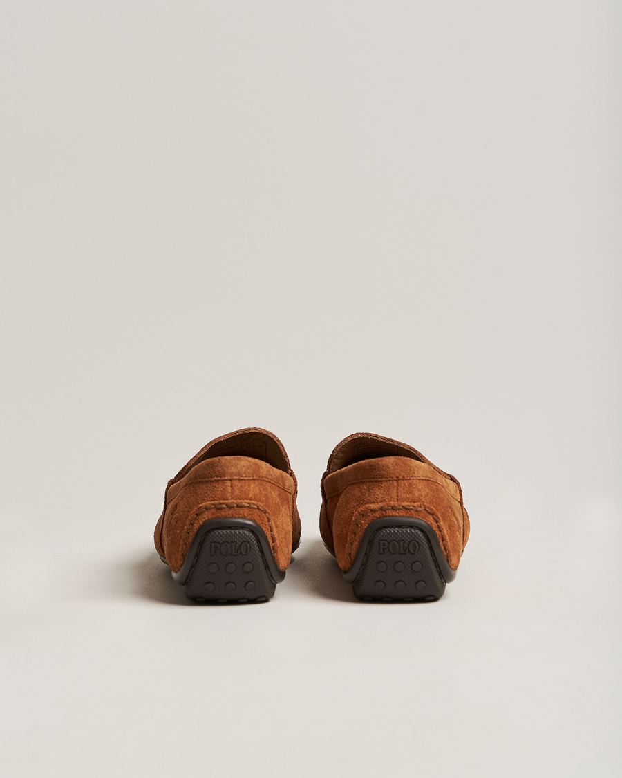 Men | Loafers | Polo Ralph Lauren | Reynold Suede Driving Loafer Teak