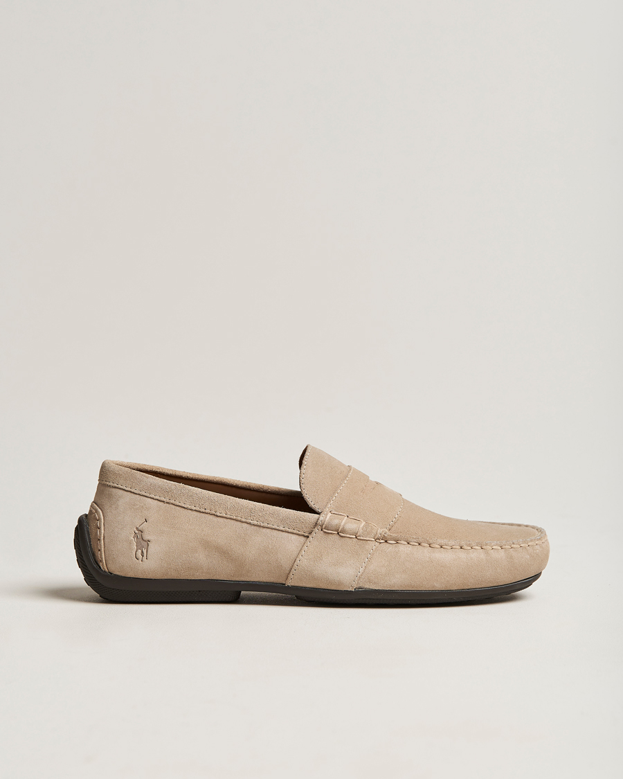 Men | Loafers | Polo Ralph Lauren | Reynold Suede Driving Loafer Milkshake