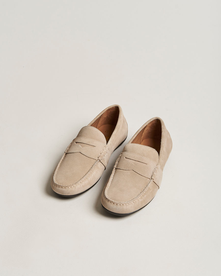 Men | Loafers | Polo Ralph Lauren | Reynold Suede Driving Loafer Milkshake