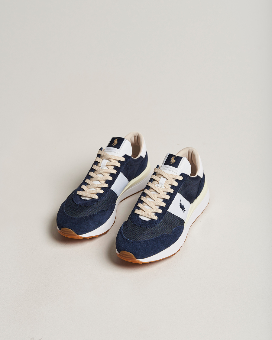 Men | Sneakers | Polo Ralph Lauren | Train 89 Running Sneaker Hunter Navy/White