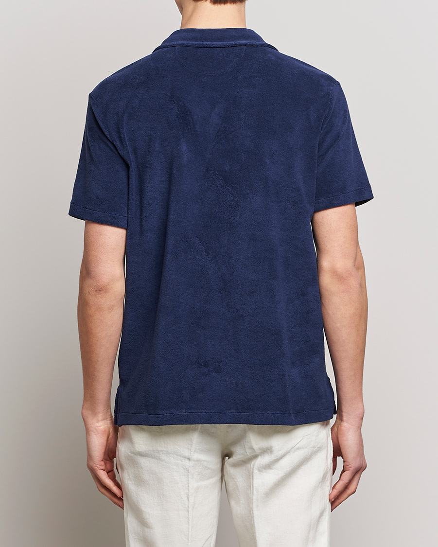 Men | Shirts | Polo Ralph Lauren | Cotton Terry Short Sleeve Newport Navy