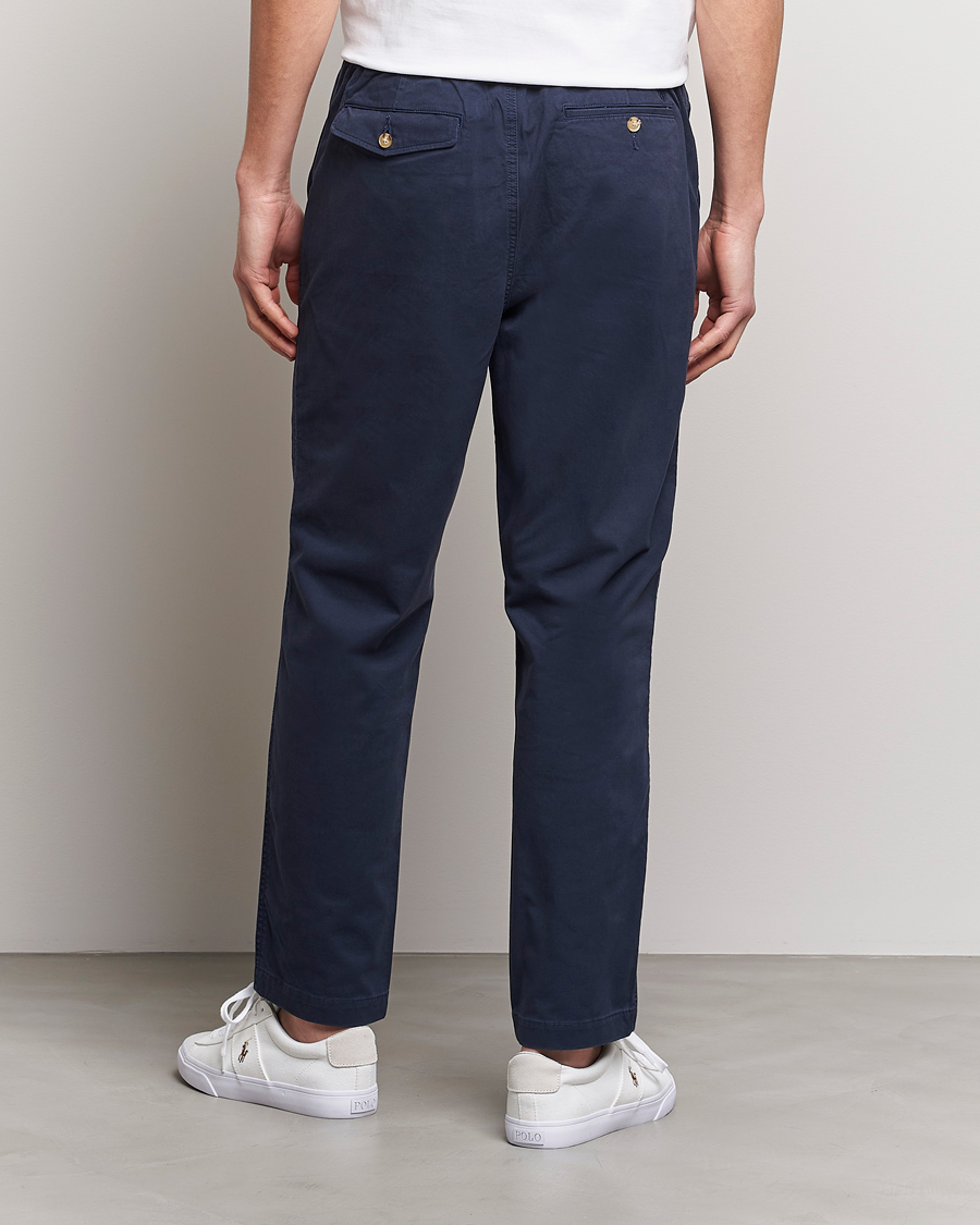 Men | Trousers | Polo Ralph Lauren | Prepster Stretch Drawstring Trousers Nautical Ink