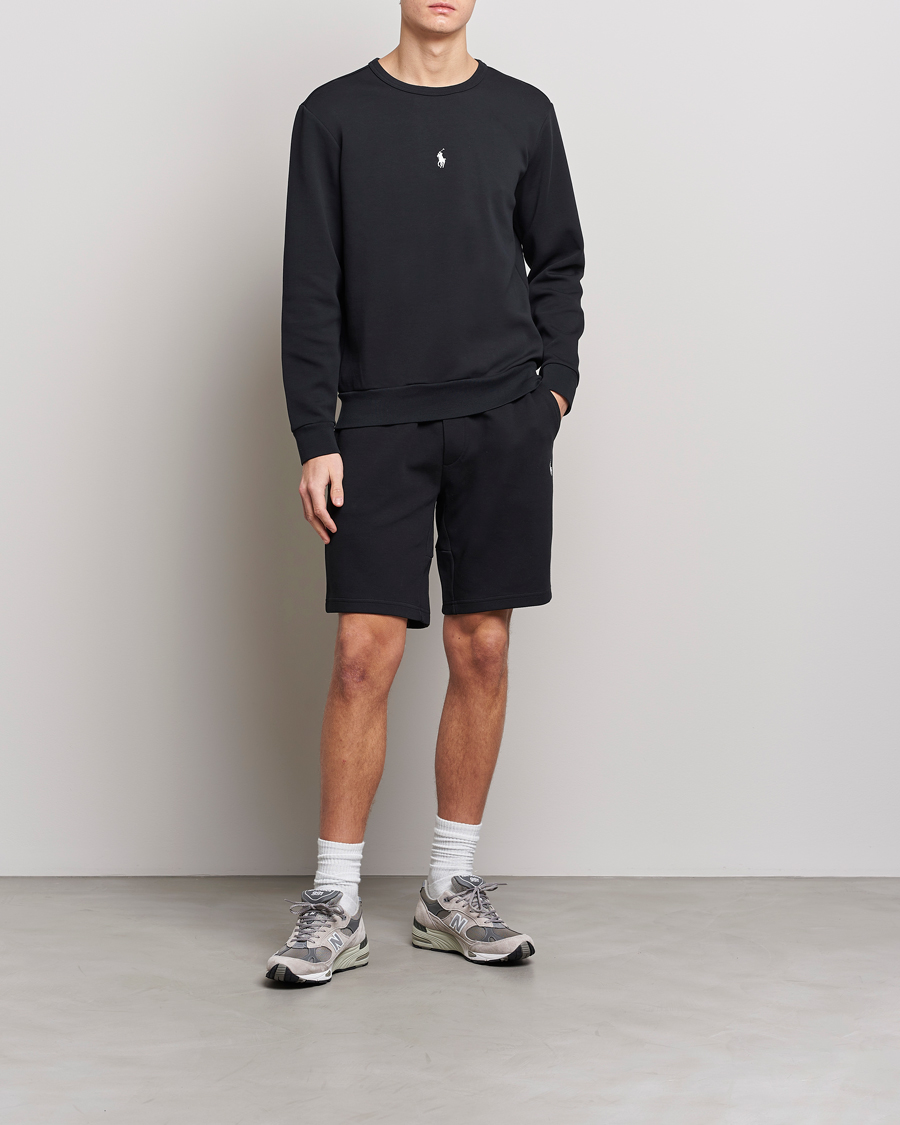 Men | Shorts | Polo Ralph Lauren | Double Knit Sweatshorts Polo Black