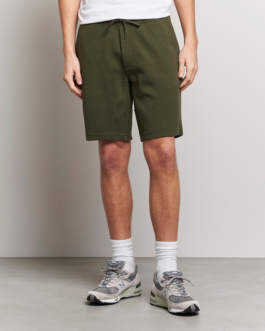 Men | Shorts | Polo Ralph Lauren | Double Knit Sweatshorts Company Olive