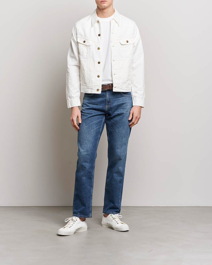 Men | Coats & Jackets | Polo Ralph Lauren | Trucker Denim Jacket White
