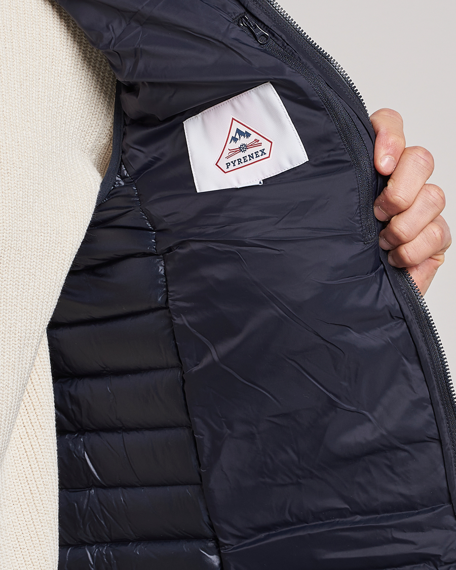 Men | Coats & Jackets | Pyrenex | Bruce Down Padded Vest Deep Ink