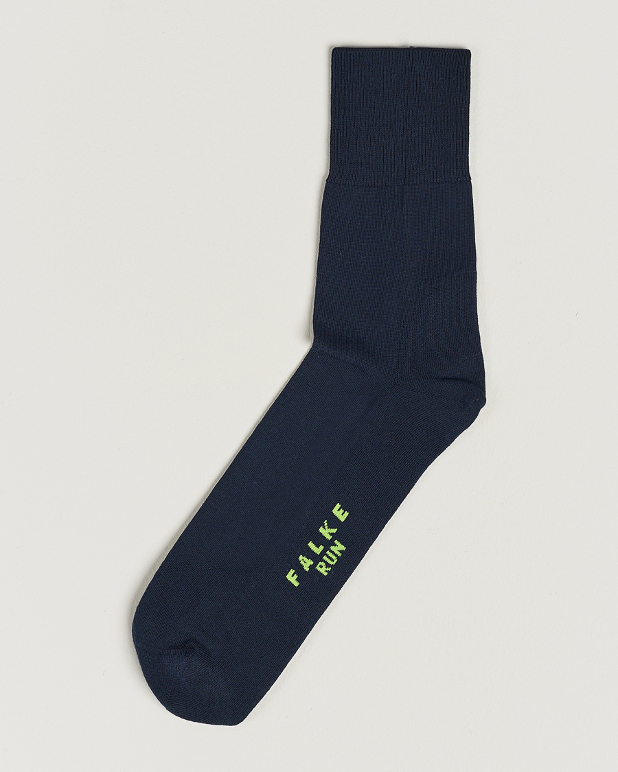 Men | Underwear & Socks | Falke | Run Cushioned Sport Sock Marine