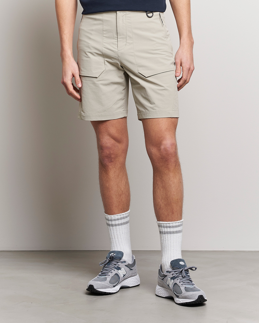 Men | Shorts | Snow Peak | Active Comfort Shorts Beige