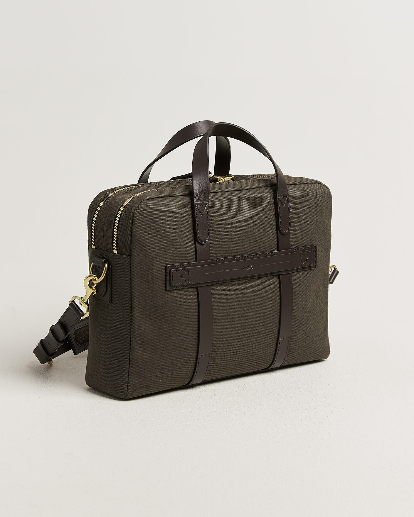 Men | Bags | Mismo | MismoM/S Endeavour BriefcaseArmy/Dark Brown