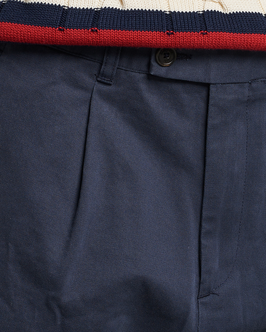 Men | Shorts | Baracuta | Gabardine Chino Shorts Navy