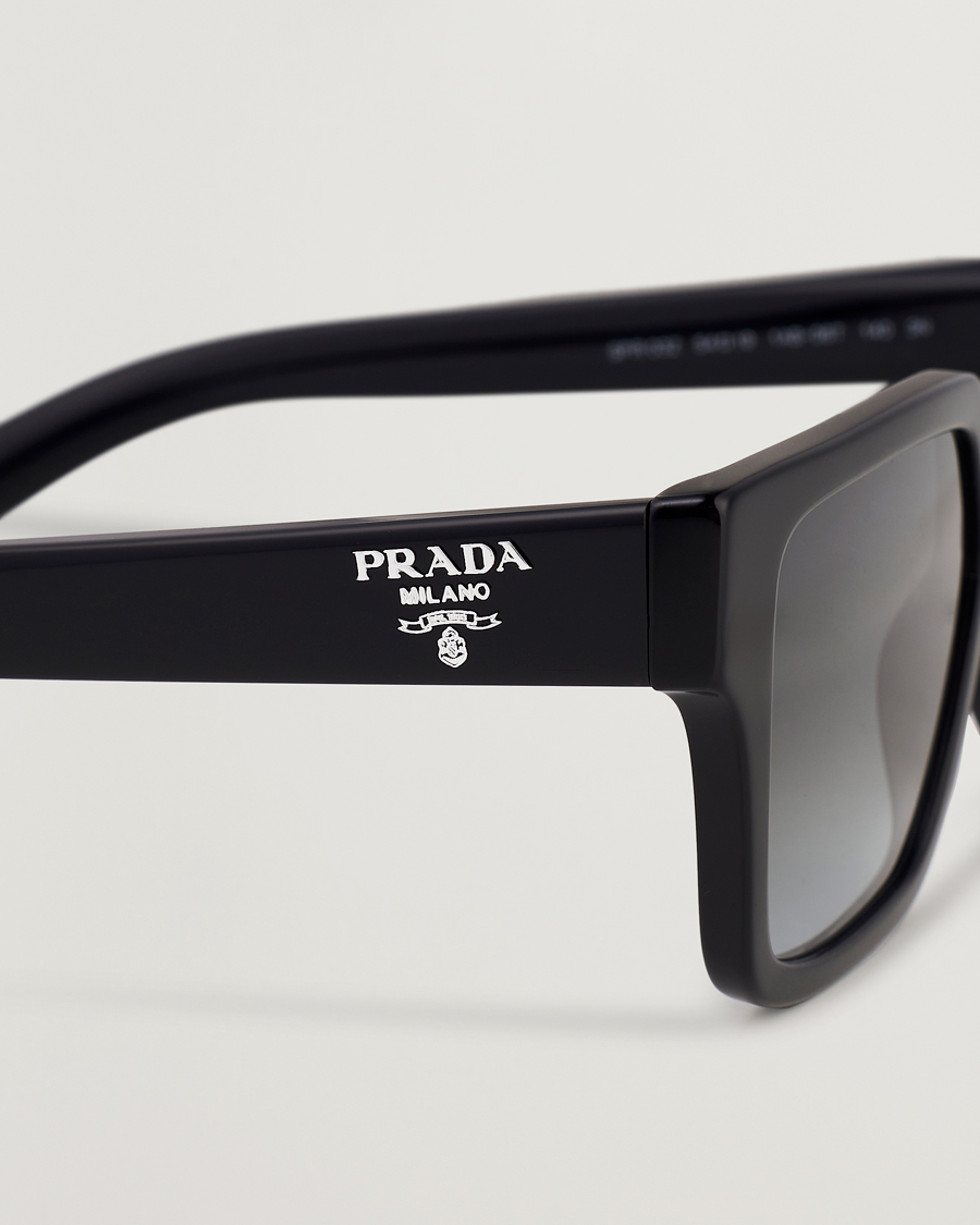 Men | Sunglasses | Prada Eyewear | 0PR 03ZS Sunglasses Black