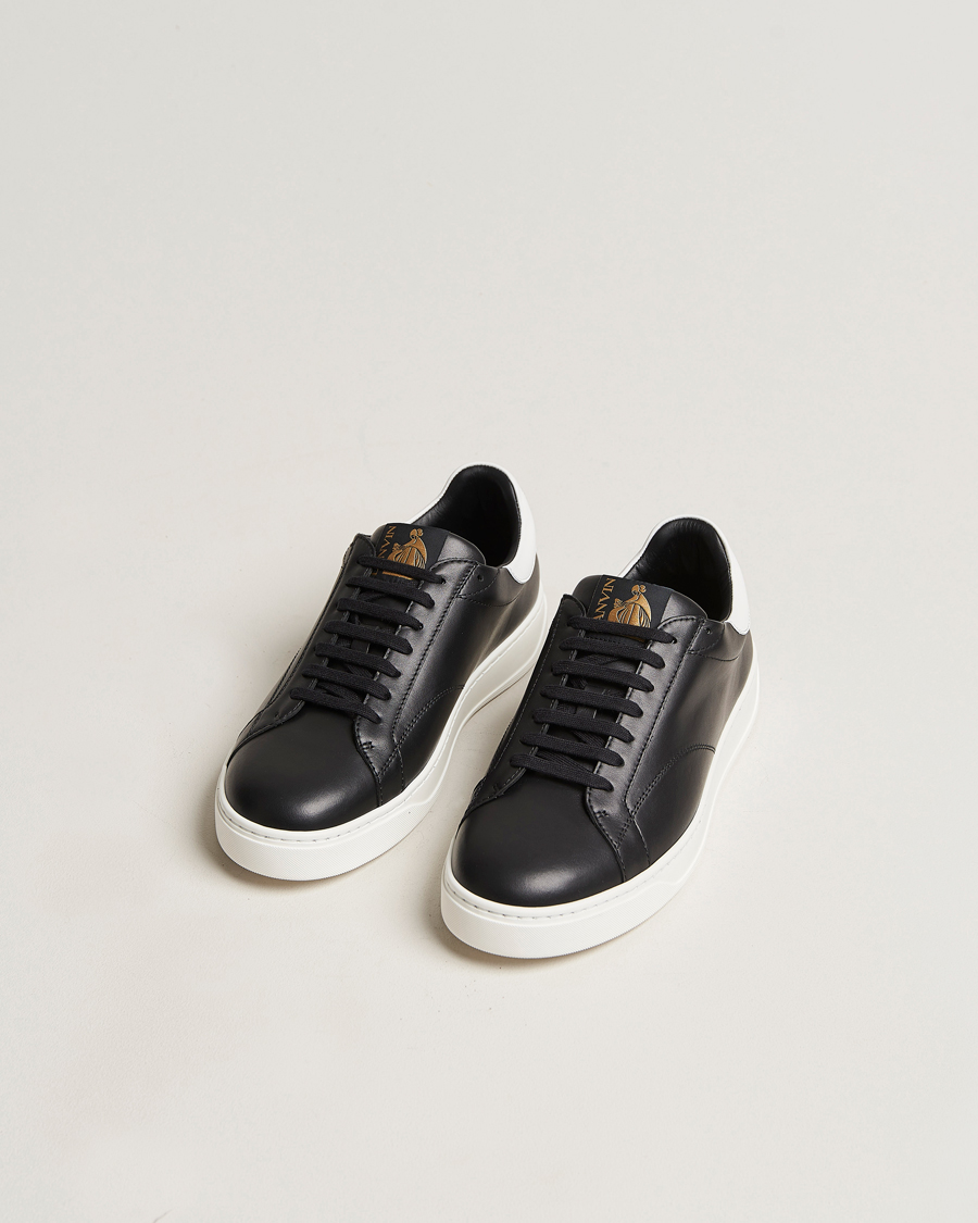 Men | Lanvin DBB0 Sneakers Black/White | Lanvin | DBB0 Sneakers Black/White
