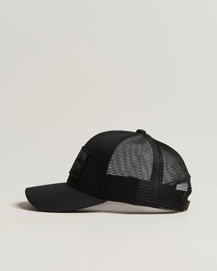 Men | Hats & Caps | Filson | Logger Mesh Cap Black