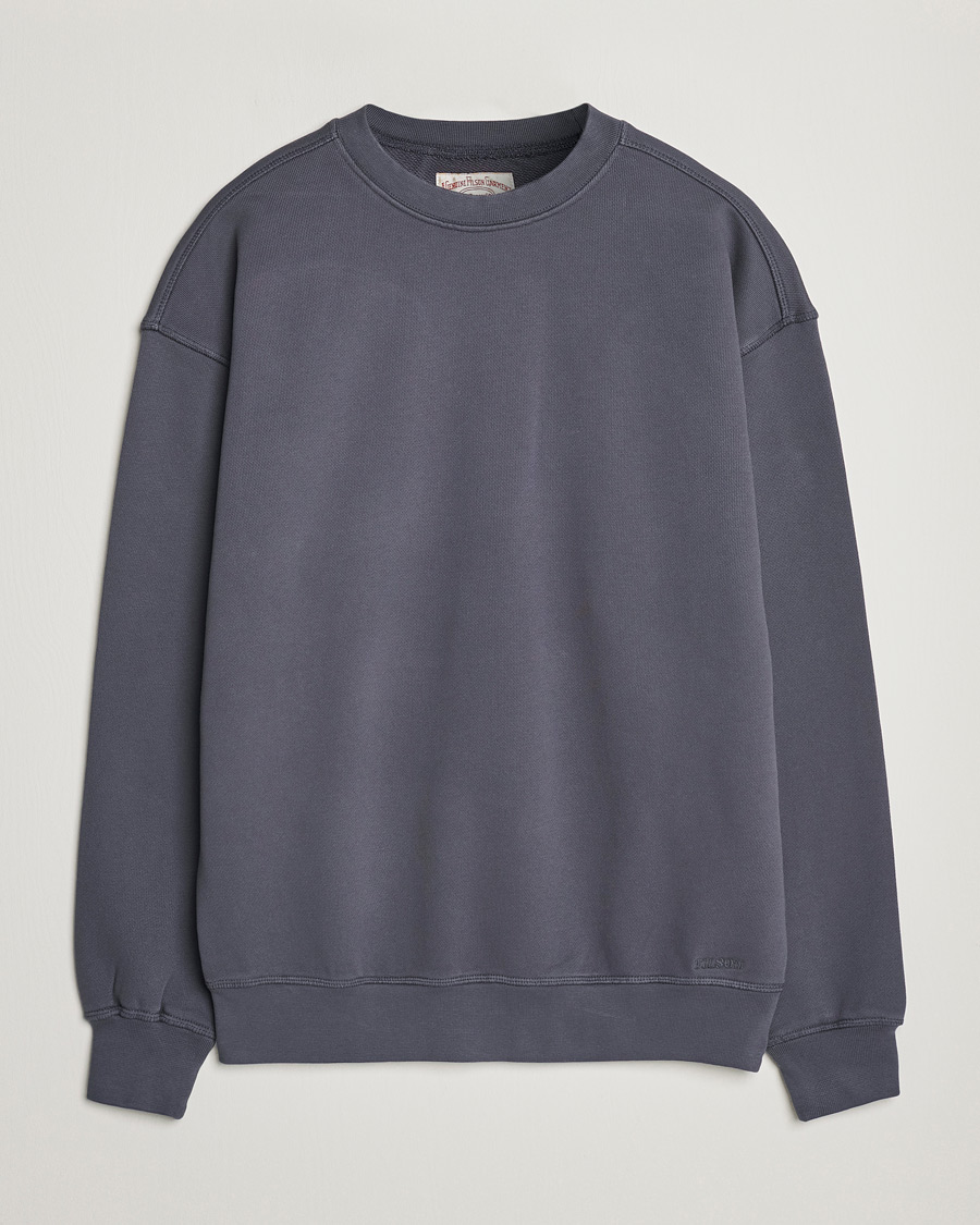 Men | Sweaters & Knitwear | Filson | Training Crewneck Sweatshirt Harbour Blue
