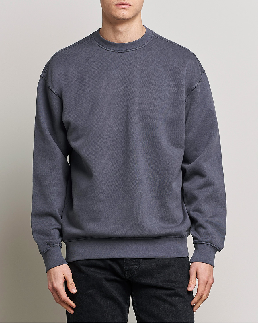 Men | Sweaters & Knitwear | Filson | Training Crewneck Sweatshirt Harbour Blue
