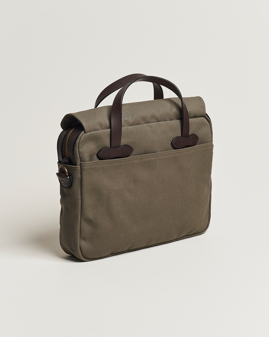 Men | Bags | Filson | Original Briefcase Otter Green